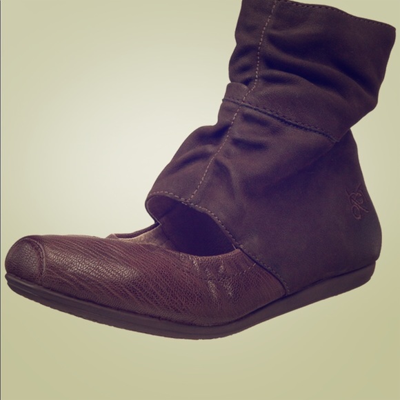 OTBT Shoes - OTBT Niles brown leather boot shoe